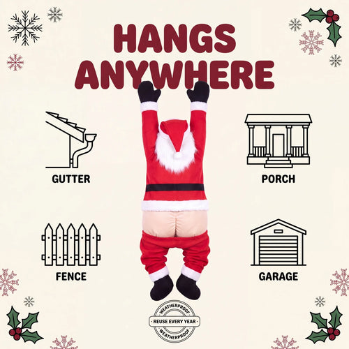 Hanging Santa